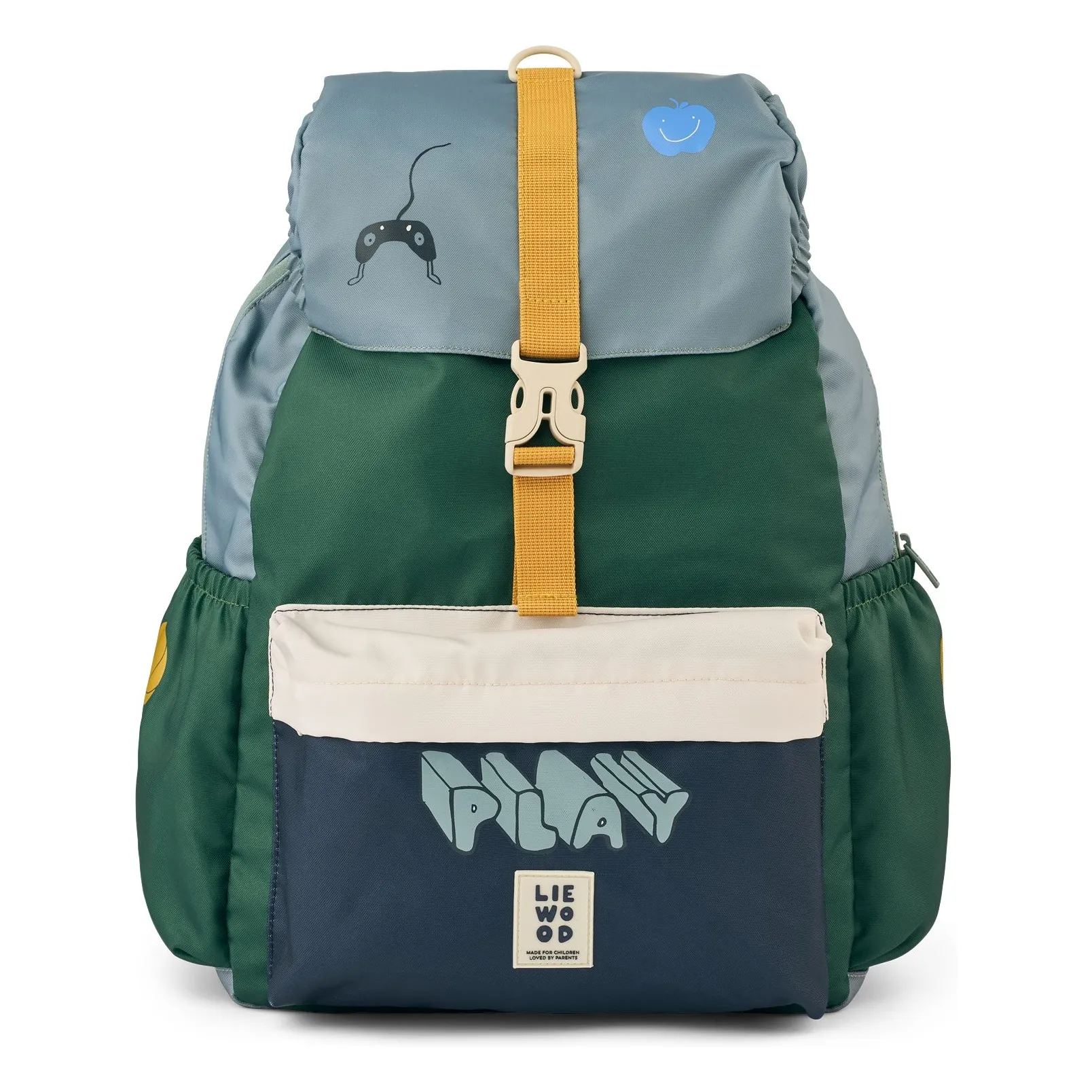 Sac à Dos Johnny Play Fibres Recyclées | Vert- Image produit n°0
