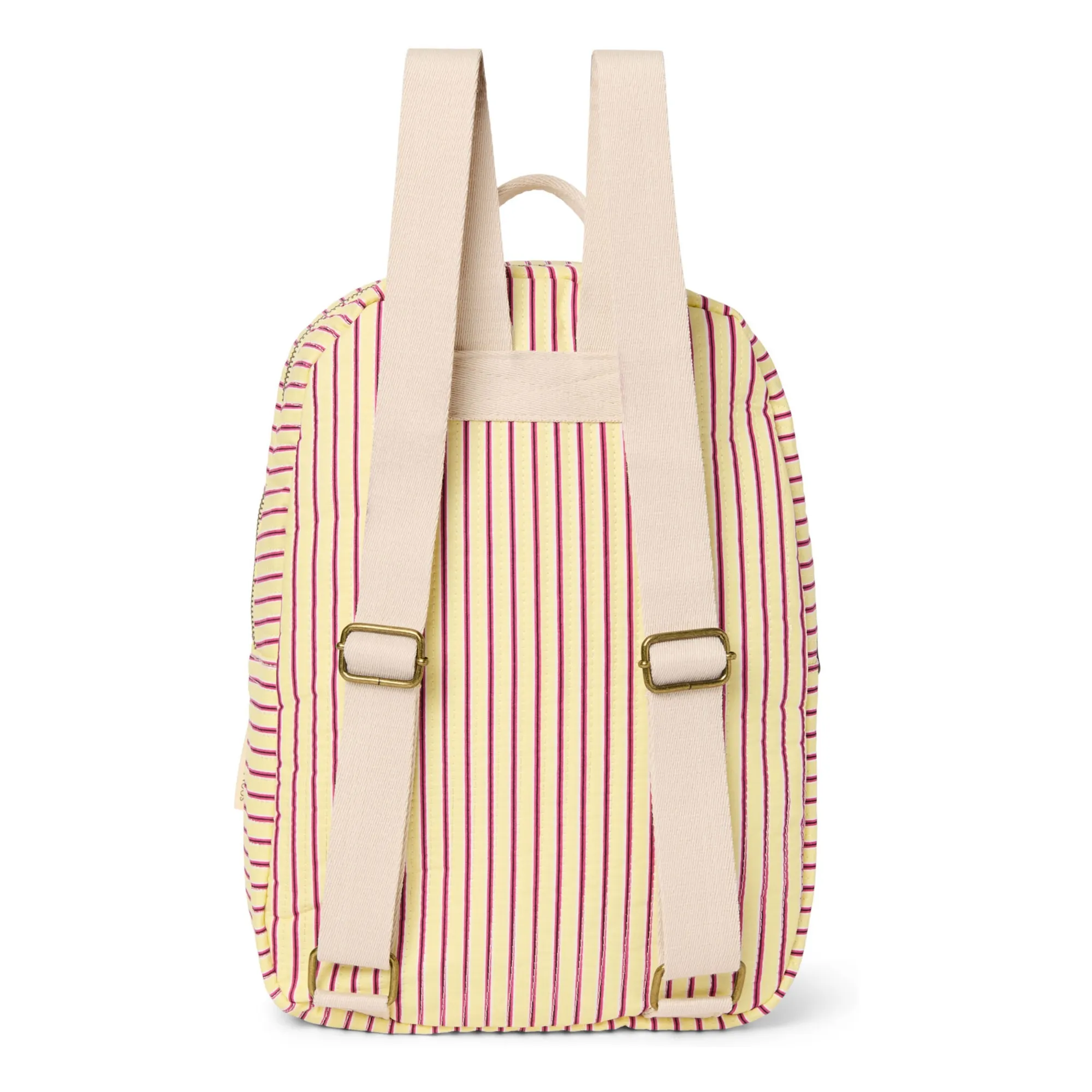 Sac à dos rayé | Jaune pâle- Image produit n°5