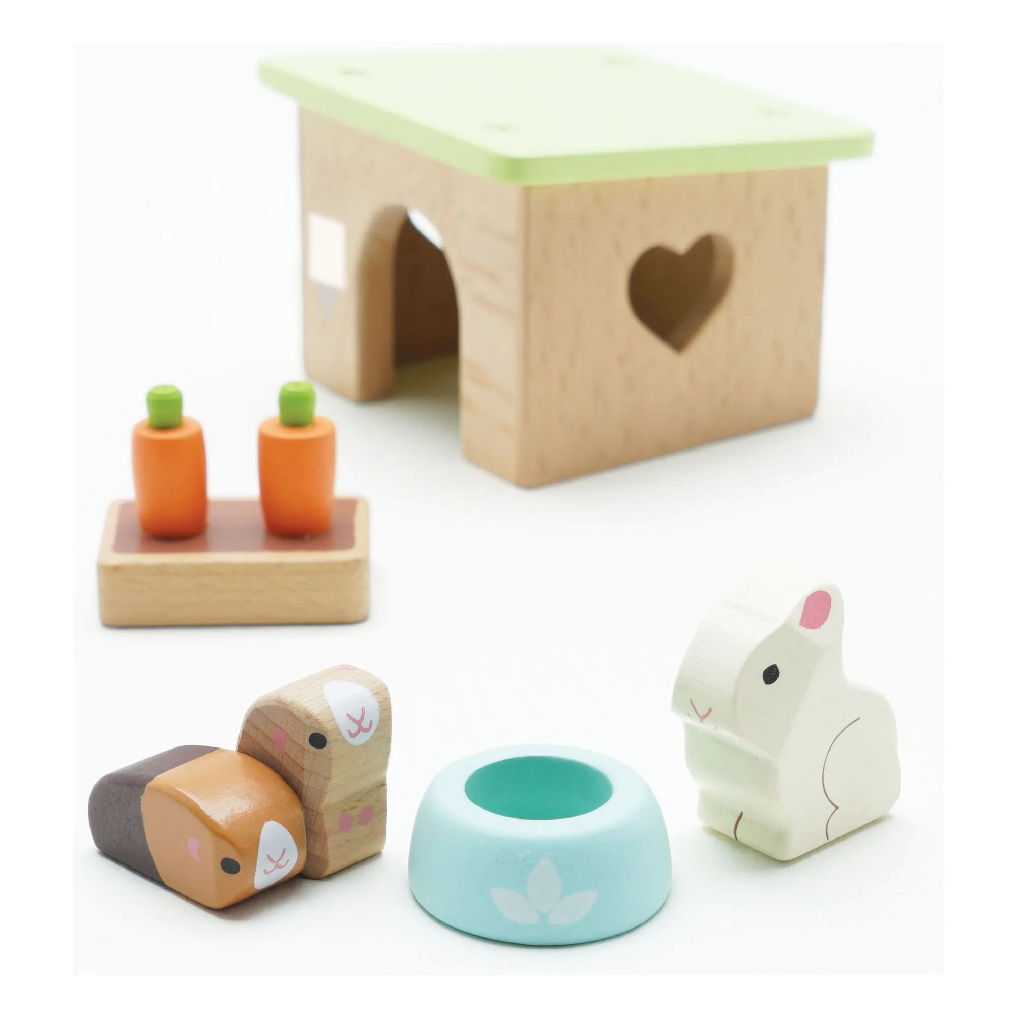 Lapin et Cochon d'Inde | Marron- Image produit n°3
