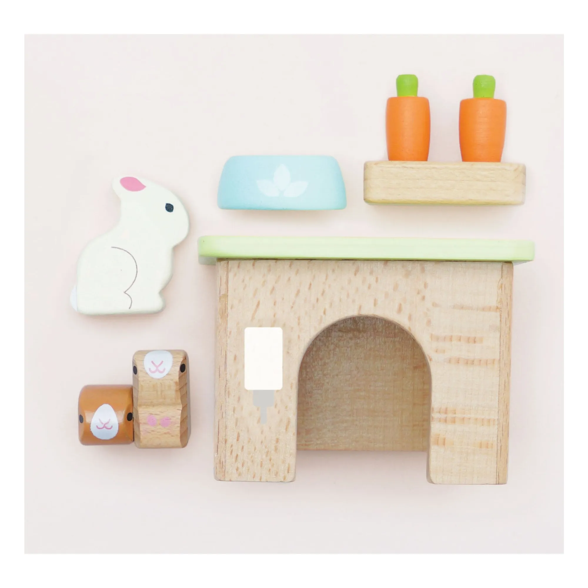 Lapin et Cochon d'Inde | Marron- Image produit n°4