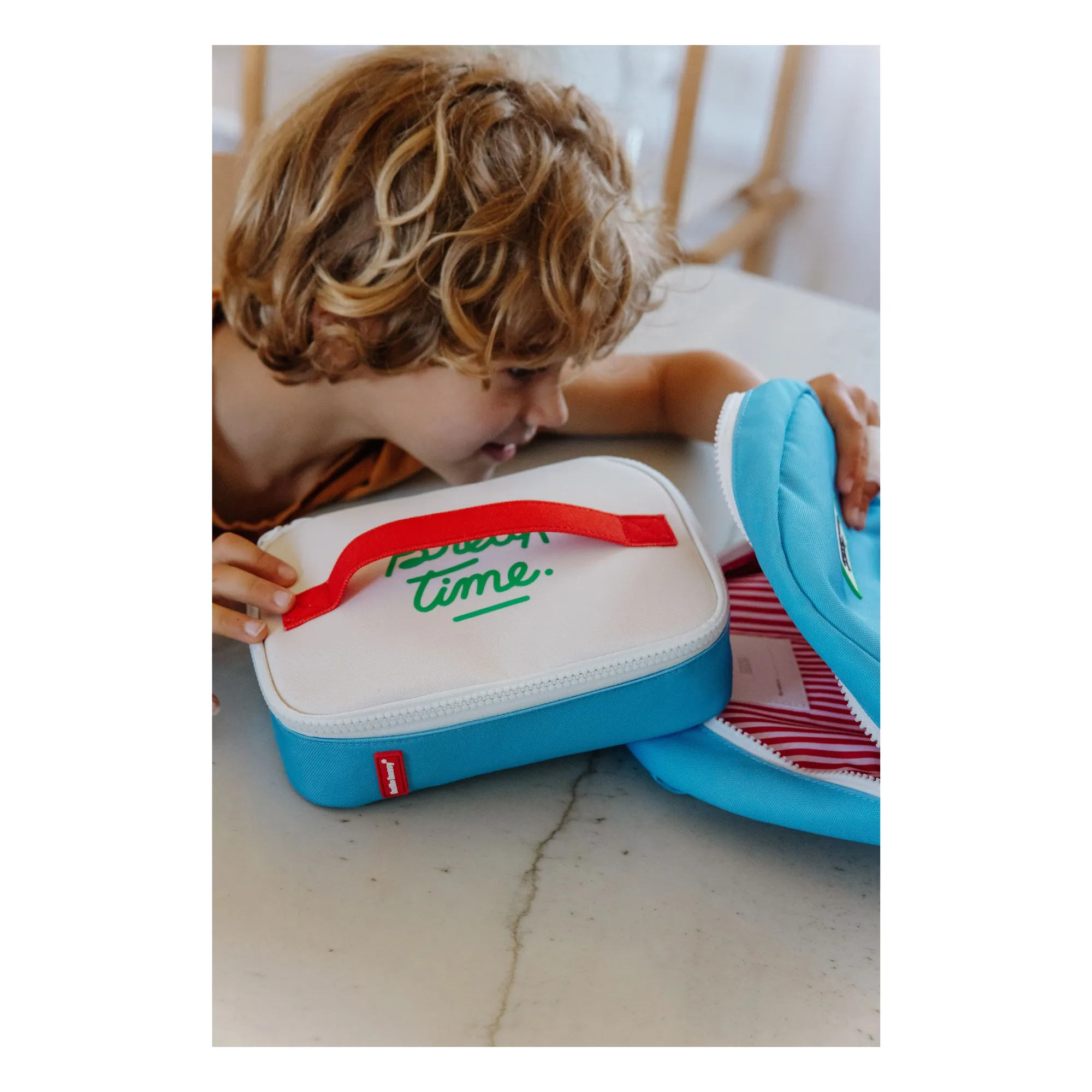 Snack-Box Isotherme Mini Sky Pop | Bleu ciel- Image produit n°1