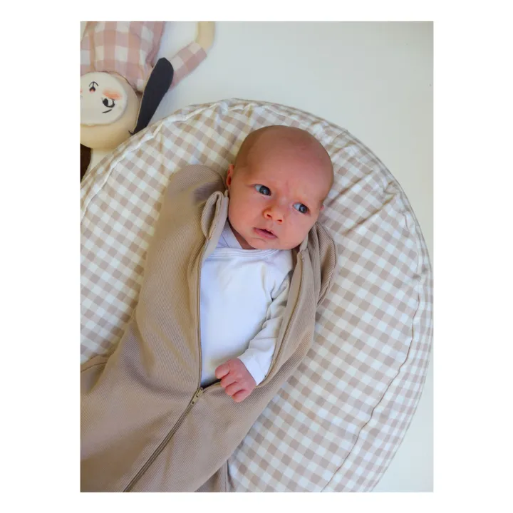 Housse pour nid bébé en coton bio | Blanc- Image produit n°7
