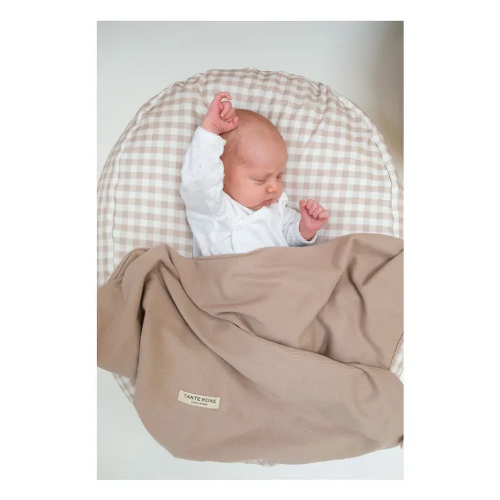 Housse pour nid bébé en coton bio | Blanc- Image produit n°6