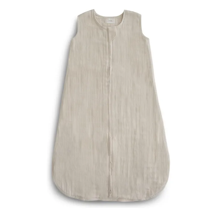 Sacco a pelo leggero in cotone biologico | Beige- Immagine del prodotto n°0