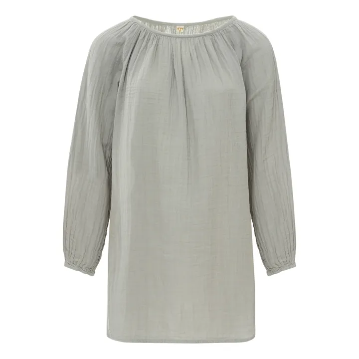 Nina Short Dress  - Woman Collection  | Light grey- Product image n°0