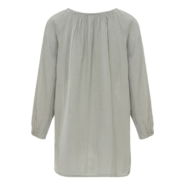 Nina Short Dress  - Woman Collection  | Light grey- Product image n°4