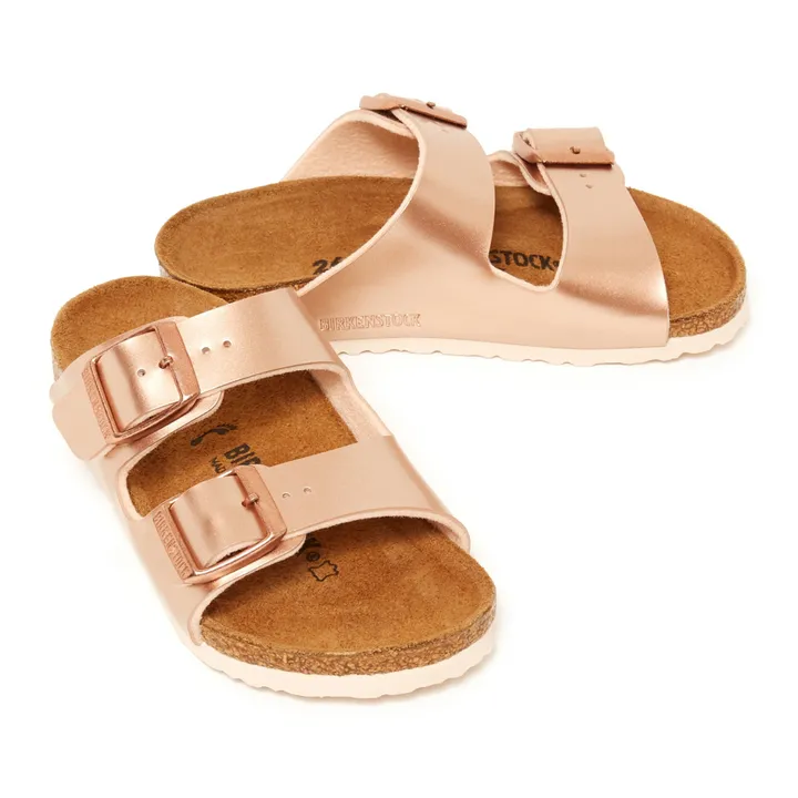 Sandales Arizona | Or rose- Image produit n°1