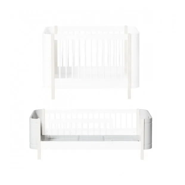 Oliver Furniture White Conversion Kit For Mini+ Bed