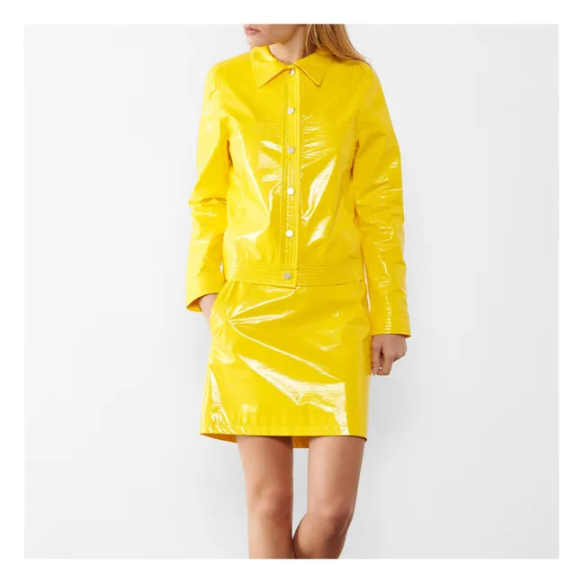 Donovan vinyl jacket | Yellow