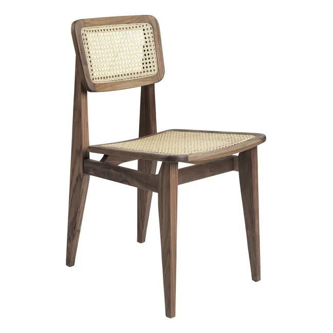 Silla C-chair, Marcel Gascoin, 1947 | Walnut
