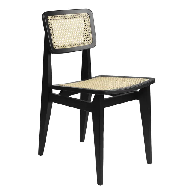 Silla C-chair, Marcel Gascoin, 1947 | Negro