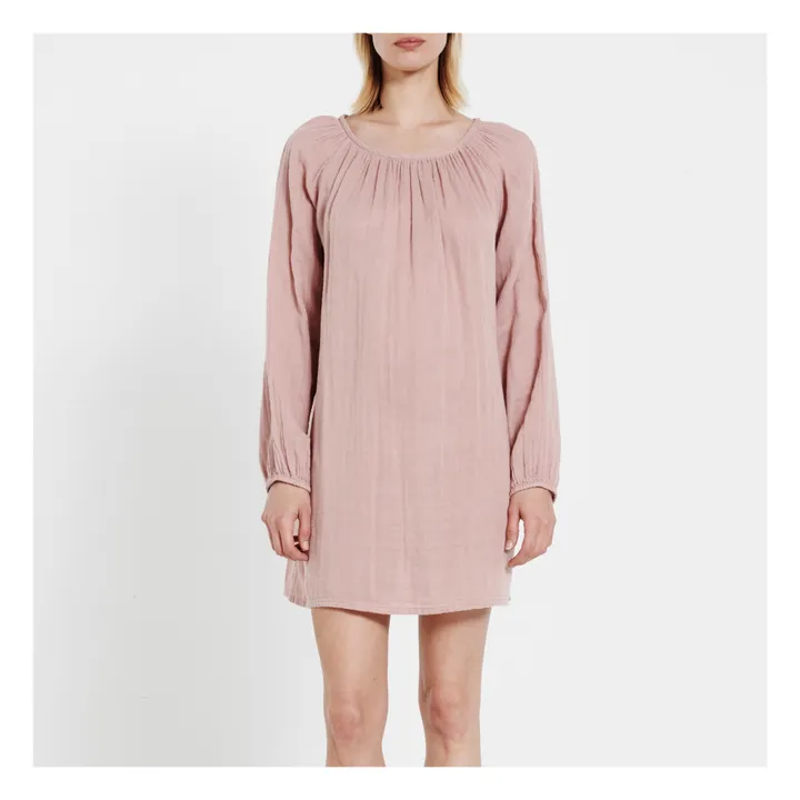 Kurzes Kleid Nina- Teenager-und Frauenkollektion | Dusty Pink S007- Produktbild Nr. 2