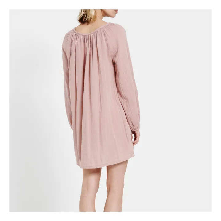 Kurzes Kleid Nina- Teenager-und Frauenkollektion | Dusty Pink S007- Produktbild Nr. 3