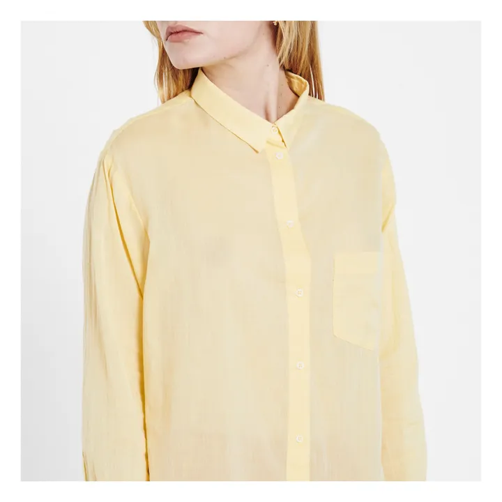 Camisa Manon | Amarillo- Imagen del producto n°4