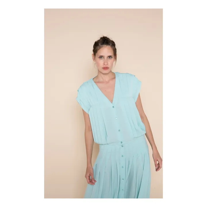 Kleid Cesaria | Hellblau- Produktbild Nr. 3