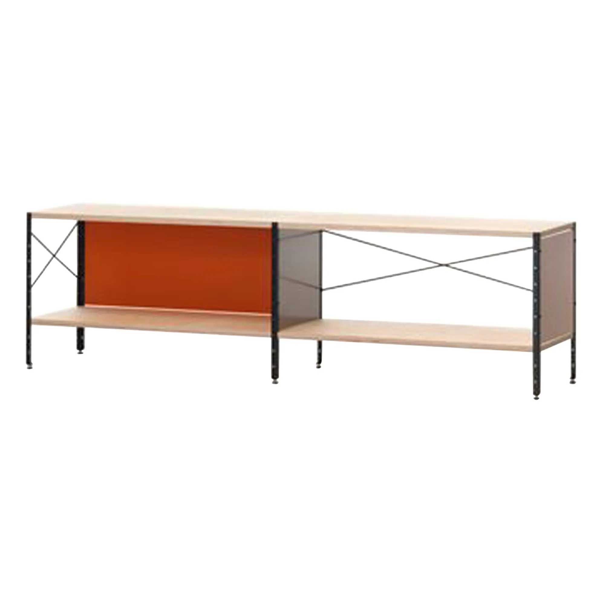 Vitra Multicoloured Eames Storage Unit Esu, Shelf - 1 Shelf - Charles & Ray Eames, 1949