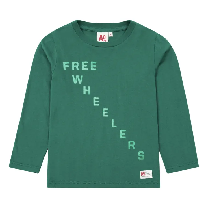 Free Wheelers T-Shirt | Green- Product image n°0