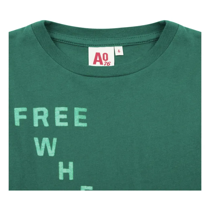 Free Wheelers T-Shirt | Green- Product image n°1