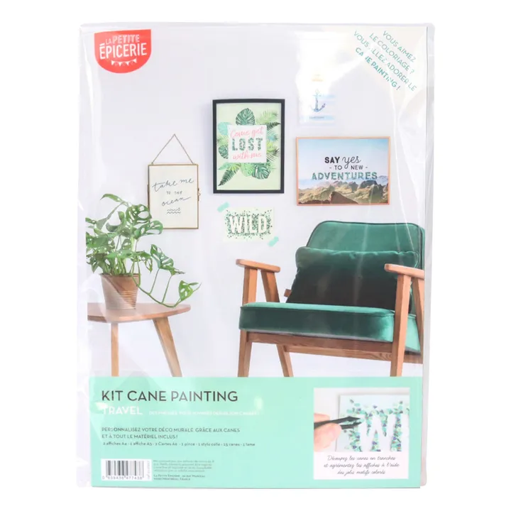 DIY Kit - Cane Painting Kit - 'Travel'- Product image n°0
