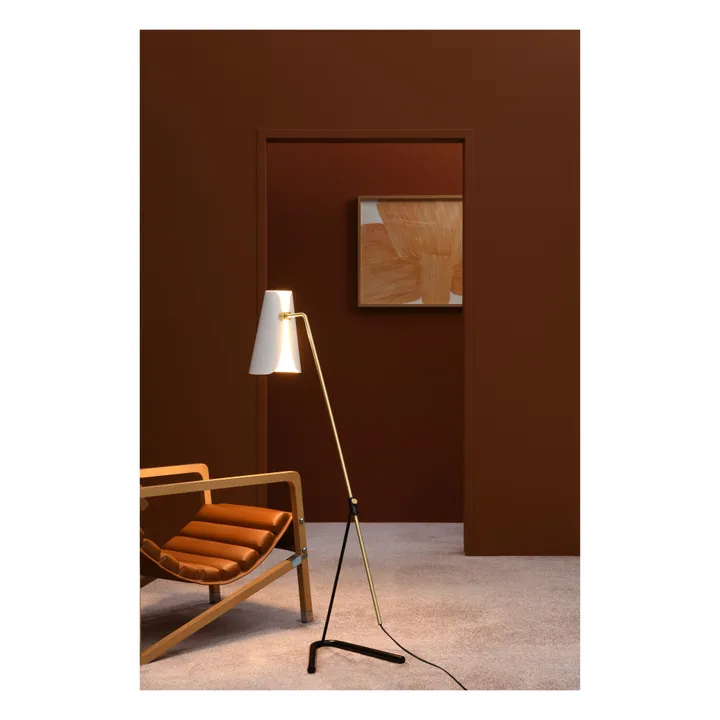 Lámpara de pie G21, Pierre Guariche | Blanco- Imagen del producto n°4