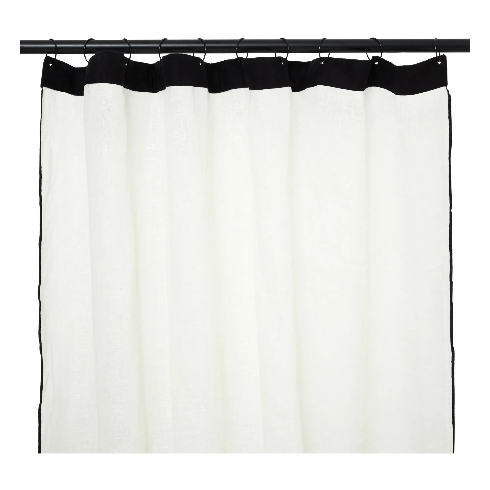 Haomy White Bonifacio Linen Tea Towel