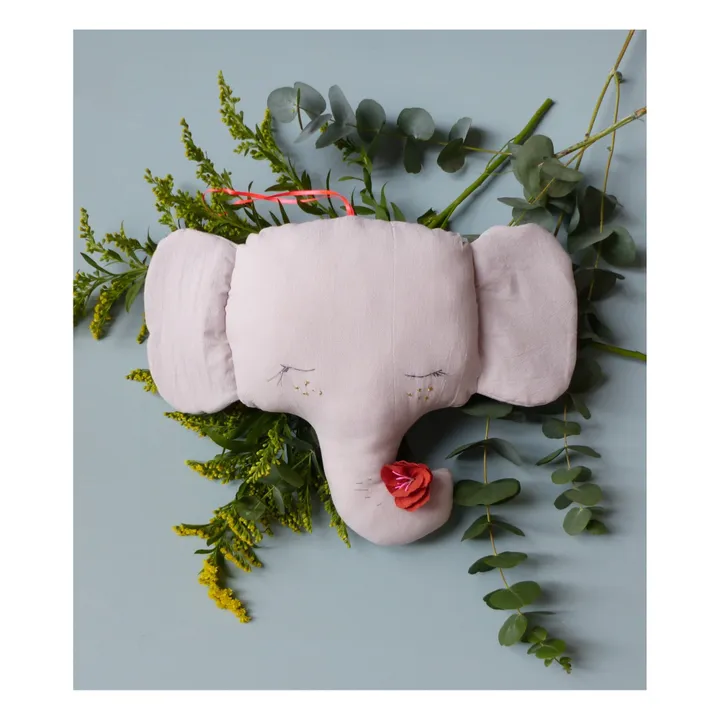 Elefante decorativo da appendere Marius | Grigio- Immagine del prodotto n°1