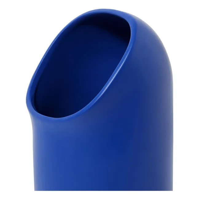 Vase en céramique Ô, Ionna Vautrin | Bleu indigo