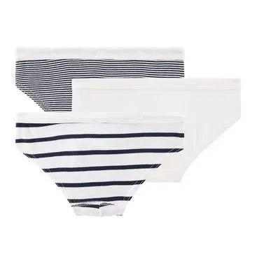 Striped Briefs - Set of 2 | Navy blue- Product image n°2