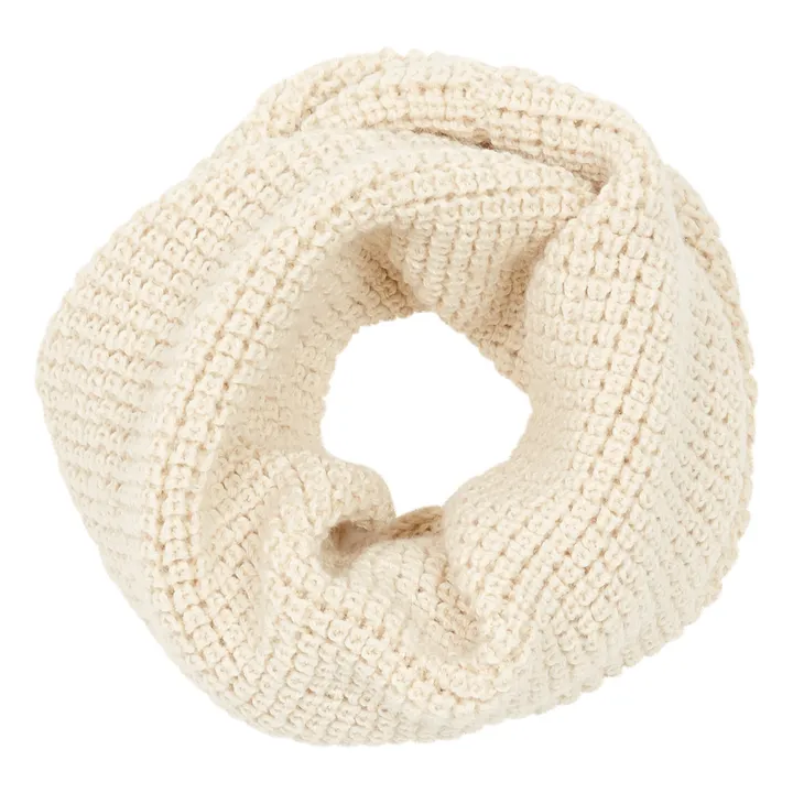 Cuello de bebé de lana de alpaca - Exclusividad de Œuf NYC y Smallable  | Crudo- Imagen del producto n°0