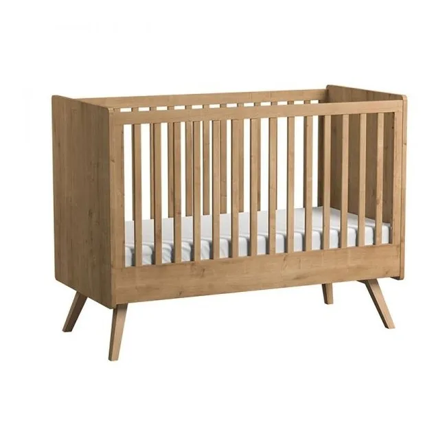 Vintage Cot 60 x 120 cm  | Oak