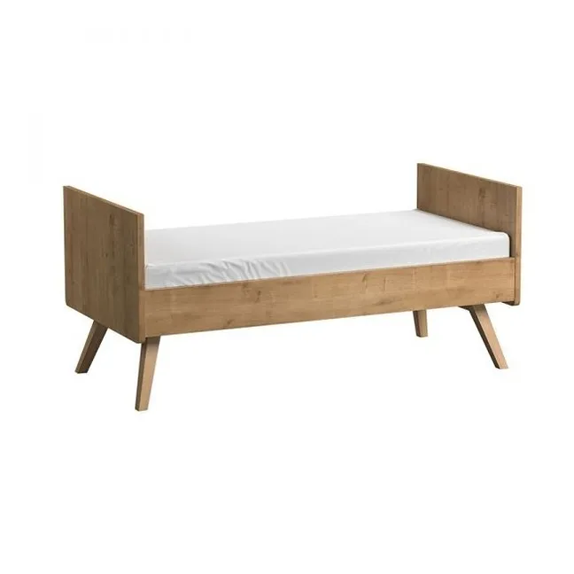 Cuna evolutiva Vintage 70x140 cm | Roble