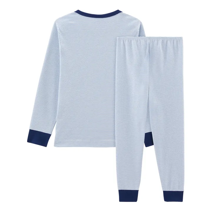 Pyjama Creneau | Blau- Produktbild Nr. 2