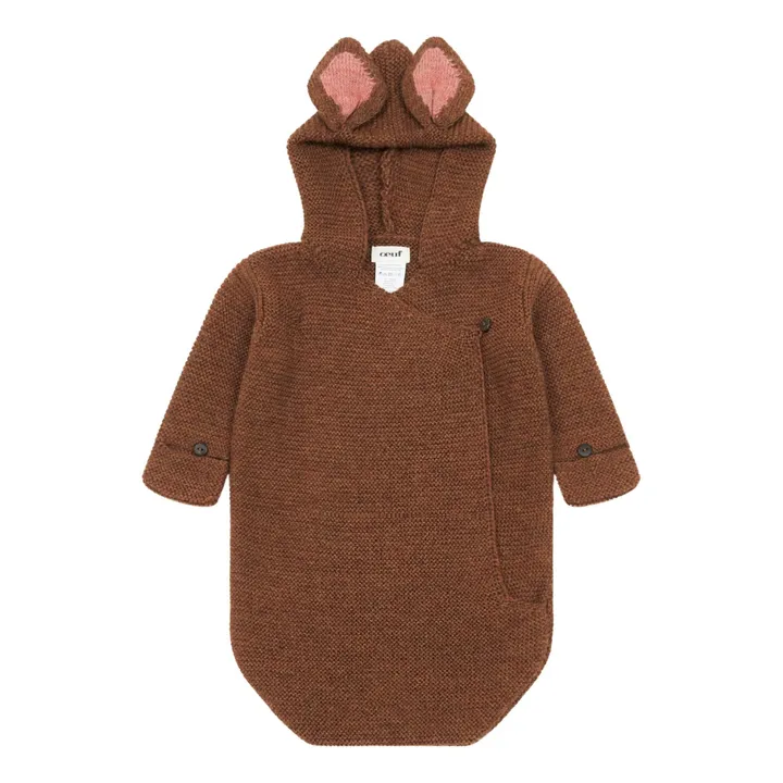 Babyschlafsack Baby Alpaka Bambi  | Braun- Produktbild Nr. 0