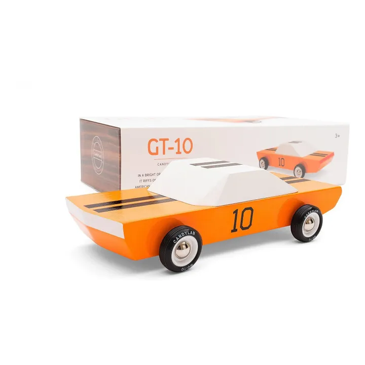Auto GT10 in legno | Arancione- Immagine del prodotto n°2