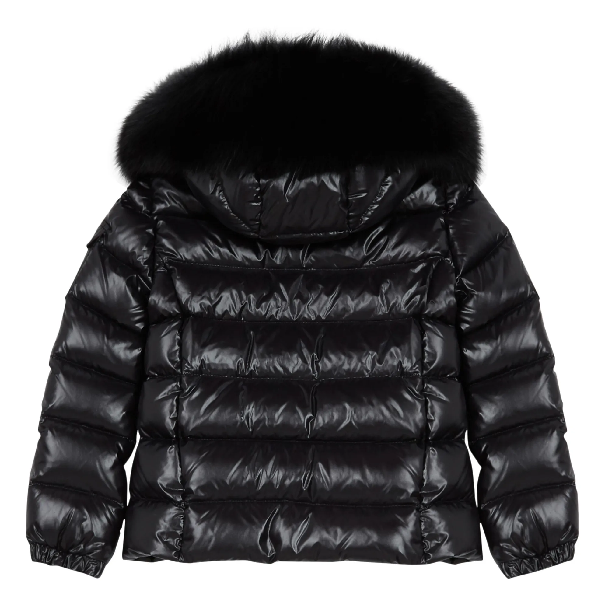 Moncler Piumino Bady pelliccia Nero Smallable