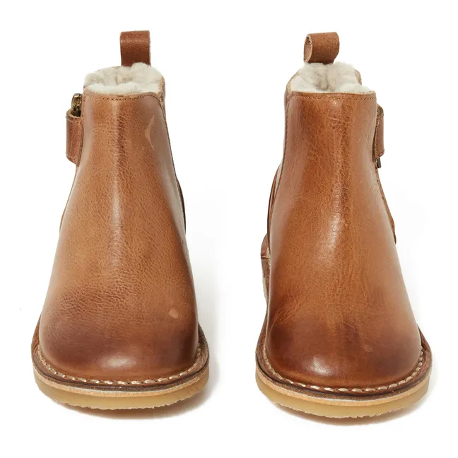 Winston Furry Boots | Camel