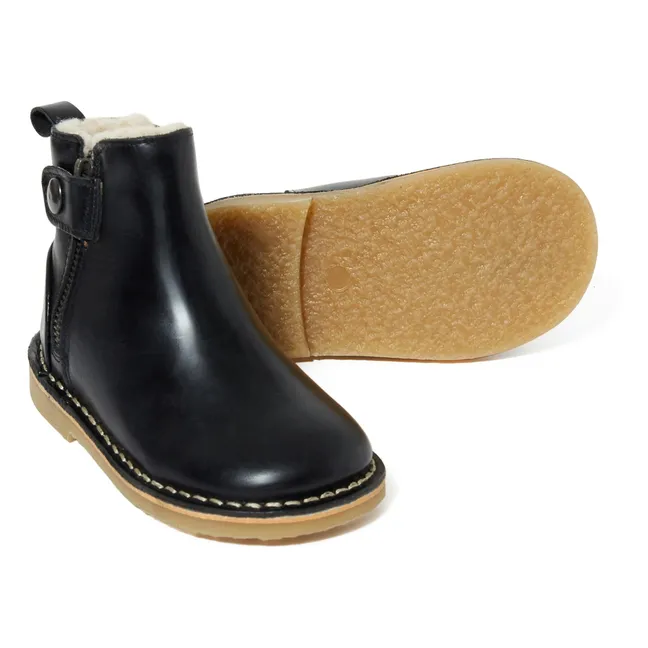 Gefütterte Boots Winston | Schwarz