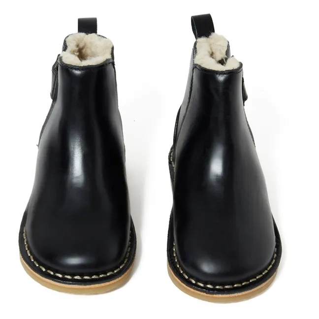 Gefütterte Boots Winston | Schwarz