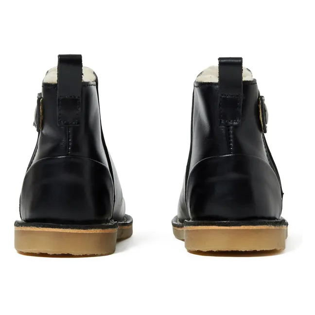 Winston Furry Boots | Black