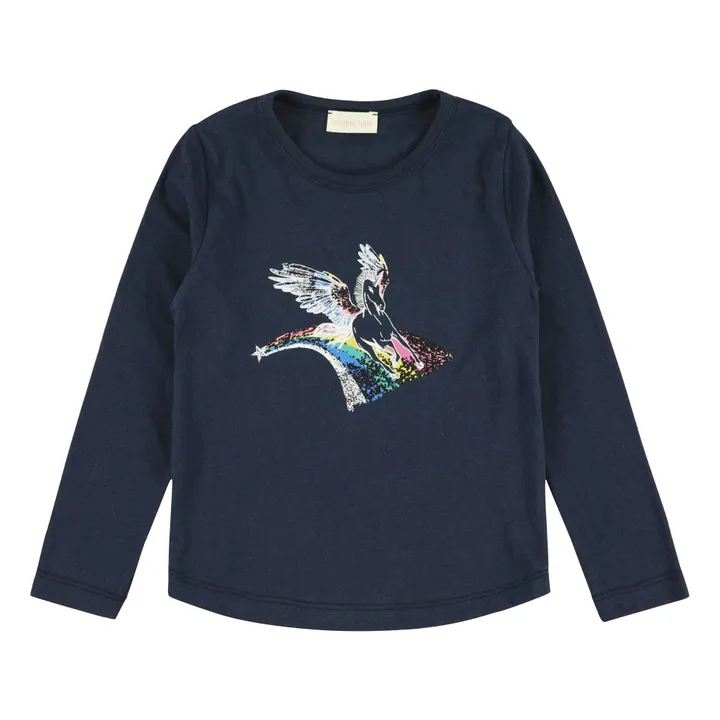T-Shirt Unicorn | Blu marino- Immagine del prodotto n°0