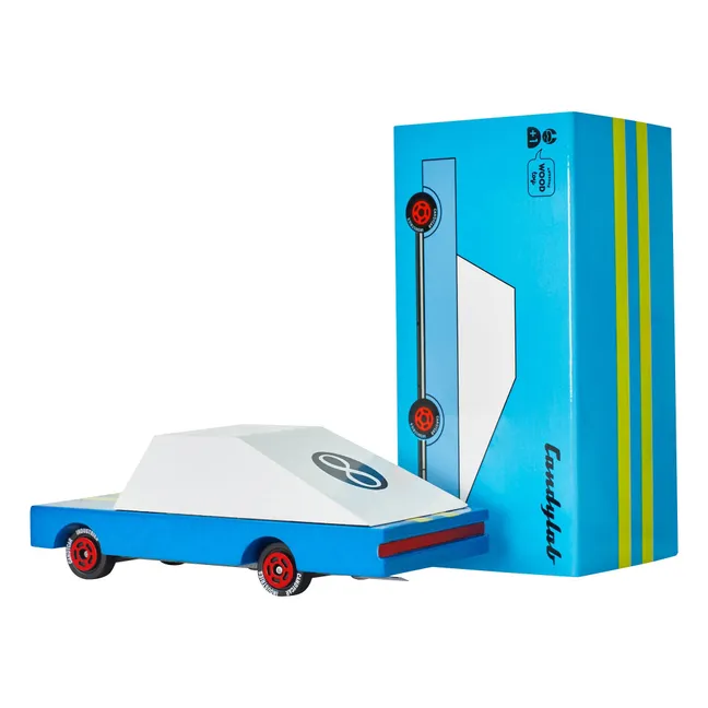 Blue Racer - Wooden Toy | Blue