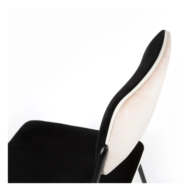 Double Jeu Velvet Chair | Powder pink