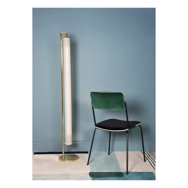 Silla de terciopelo Doble-Juego | Verde