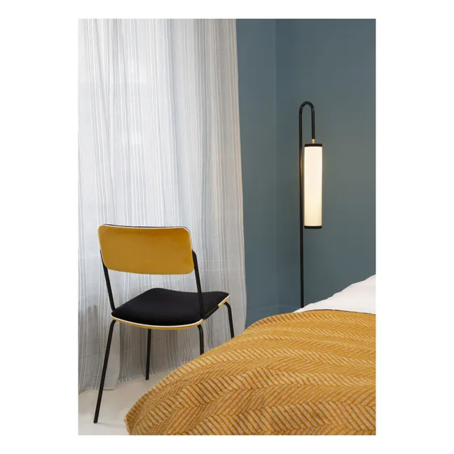 Silla de terciopelo Doble-Juego | Ocre