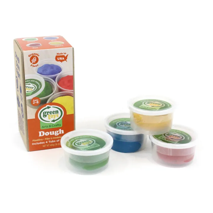Organic Play Dough - Set of 4- Product image n°0