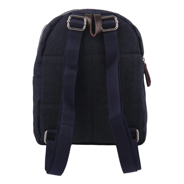 Rucksack Mini aus Jeansstoff | Nachtblau- Produktbild Nr. 2