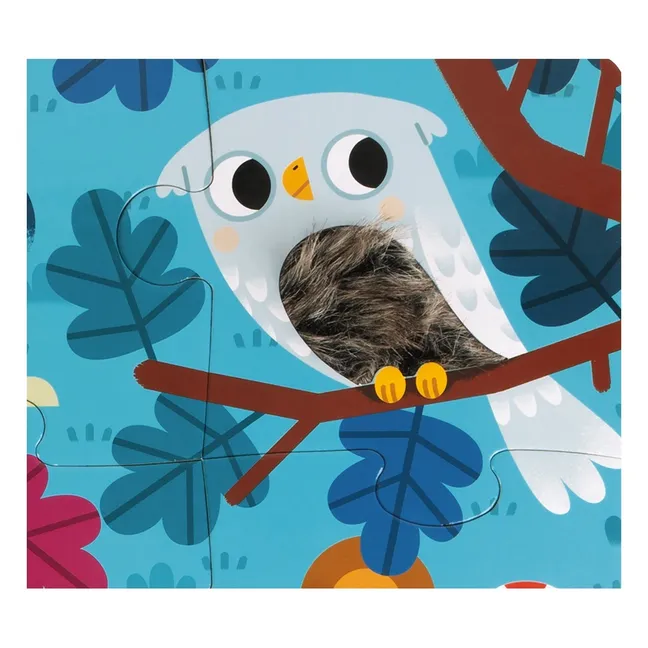 Animals of the Forest Tactile Puzzle, 20 pieces