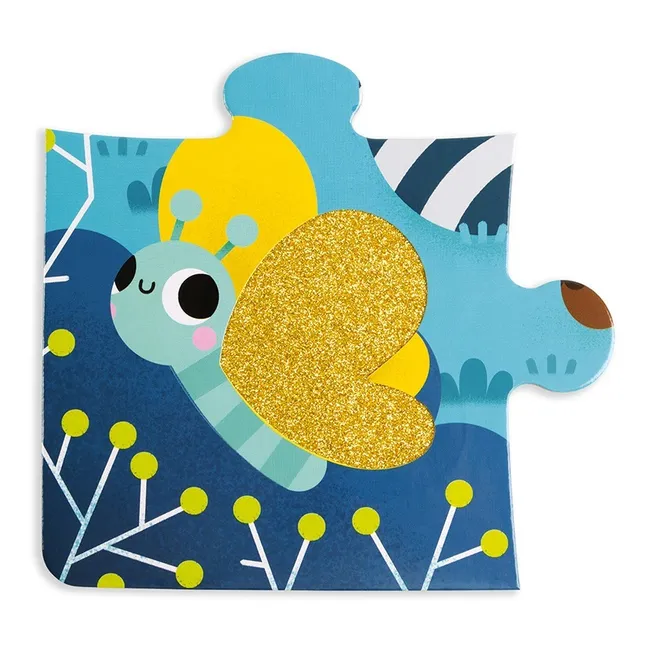 Animals of the Forest Tactile Puzzle, 20 pieces