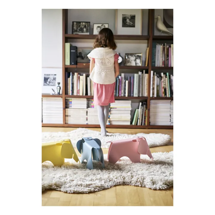 Taburete Eames Elefante pequeño - Charles & Ray Eames, 1945 - Edición limitada | Gris azulado- Imagen del producto n°1