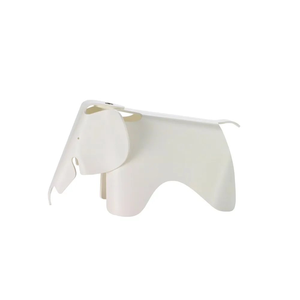 Vitra White Eames Small Elephant Stool